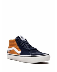 Baskets basses en toile multicolores Vans