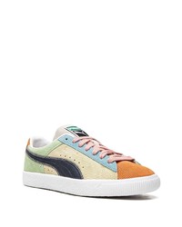 Baskets basses en toile multicolores Puma