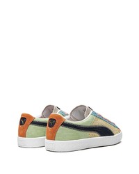 Baskets basses en toile multicolores Puma