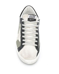 Baskets basses en toile multicolores Golden Goose