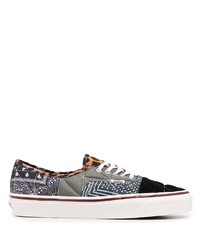 Baskets basses en toile multicolores Vans