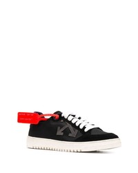 Baskets basses en toile noires Off-White