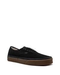 Baskets basses en toile noires Vans