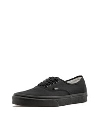 Baskets basses en toile noires Vans