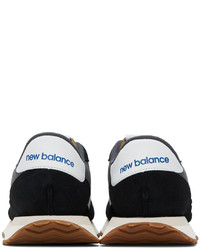 Baskets basses en toile noires New Balance