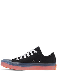 Baskets basses en toile noires Converse