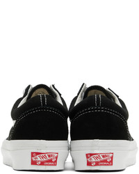 Baskets basses en toile noires Vans