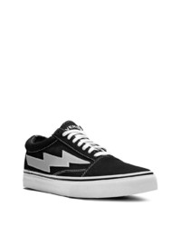 Baskets basses en toile noires Revenge X Storm