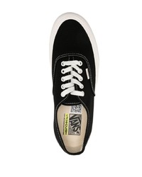 Baskets basses en toile noires Vans