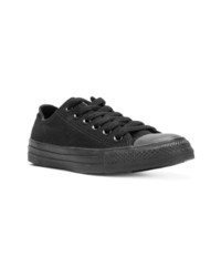 Baskets basses en toile noires Converse