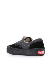 Baskets basses en toile noires Vans