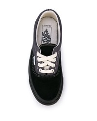 Baskets basses en toile noires Vans