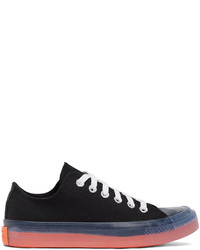 Baskets basses en toile noires Converse