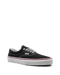 Baskets basses en toile noires Vans