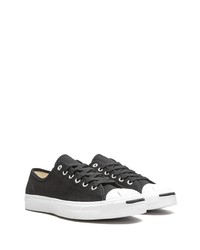 Baskets basses en toile noires Converse