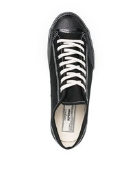 Baskets basses en toile noires Superga