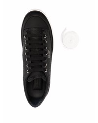 Baskets basses en toile noires Bally