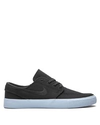 Baskets basses en toile noires Nike