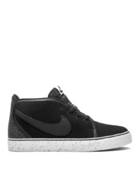 Baskets basses en toile noires Nike