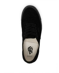 Baskets basses en toile noires Vans