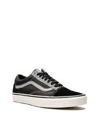 Baskets basses en toile noires Vans