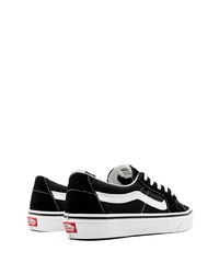 Baskets basses en toile noires Vans