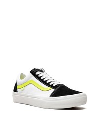 Baskets basses en toile noires Vans