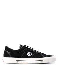 Baskets basses en toile noires Vans