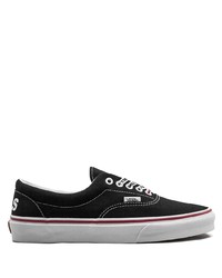 Baskets basses en toile noires Vans