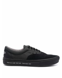 Baskets basses en toile noires Vans