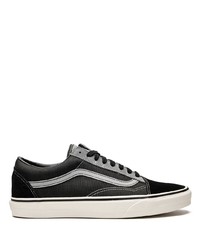 Baskets basses en toile noires Vans