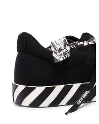 Baskets basses en toile noires Off-White