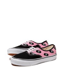 Baskets basses en toile noires Vans