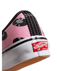 Baskets basses en toile noires Vans