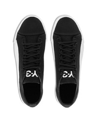 Baskets basses en toile noires Y-3