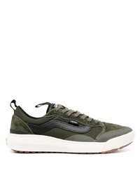 Baskets basses en toile olive Vans