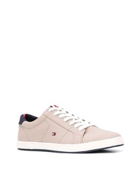 Baskets basses en toile roses Tommy Hilfiger