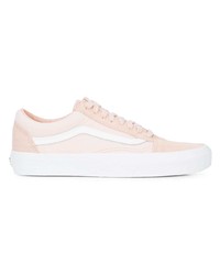 Baskets basses en toile roses Vans