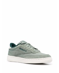 Baskets basses en toile vert menthe Reebok