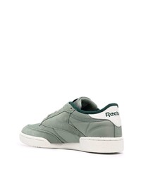 Baskets basses en toile vert menthe Reebok