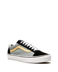 Baskets basses en toile vert menthe Vans