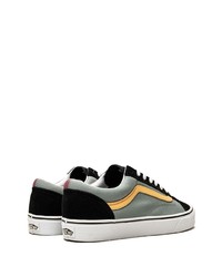 Baskets basses en toile vert menthe Vans