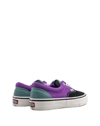 Baskets basses en toile violettes Vans