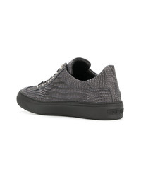 Baskets basses gris foncé Jimmy Choo