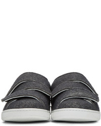 Baskets basses gris foncé Acne Studios