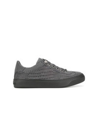 Baskets basses gris foncé Jimmy Choo