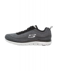 Baskets basses gris foncé Skechers
