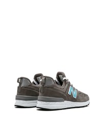 Baskets basses gris foncé New Balance