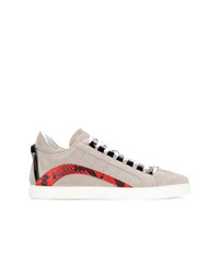 Baskets basses grises DSQUARED2