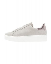 Baskets basses grises Esprit
